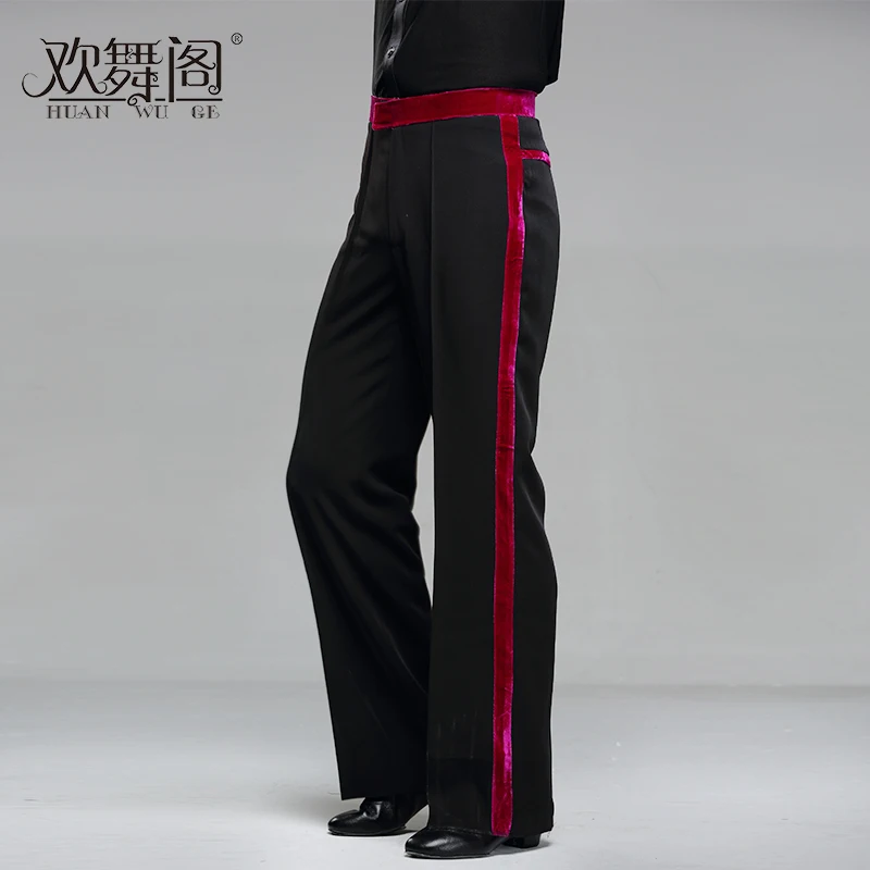 Мужские брюки для латинских танцев современные тренировок|mens latin dance pants|latin pantslatin