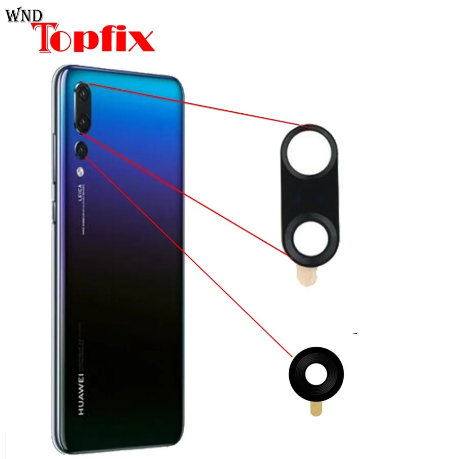 Стекло для камеры Huawei P20 Lite Plus оригинальное стекло объектива задней корпуса с
