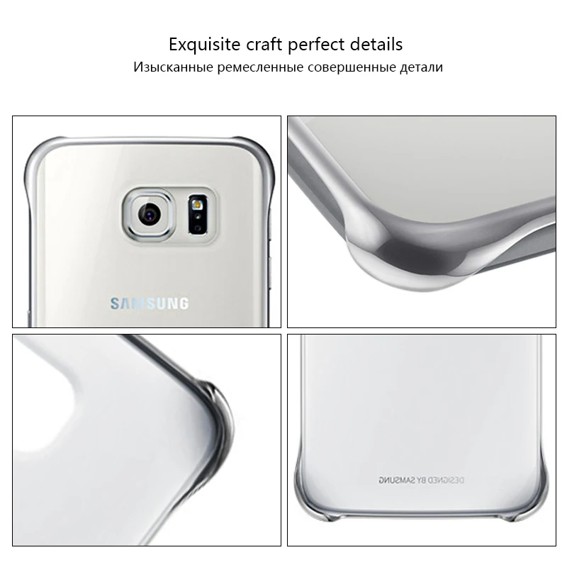 Для samsung S7 S7 Edge G935F G935A чехол прозрачный защитный чехол ультра тонкий Задний защитный чехол прозрачный чехол