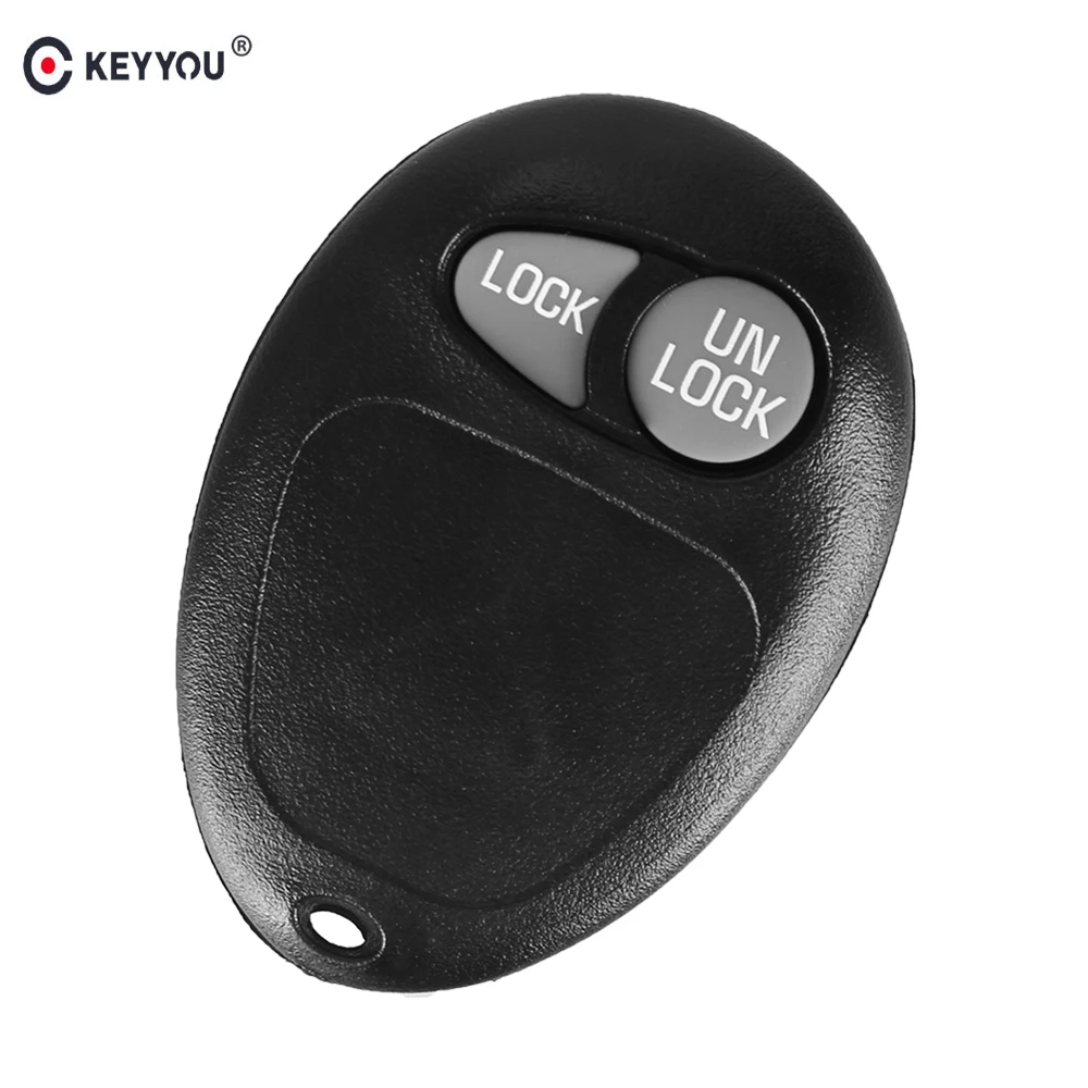 KEYYOU запасной Автомобильный ключ с 2 кнопками чехол брелок для Buick Pontiac Монтана Chevy
