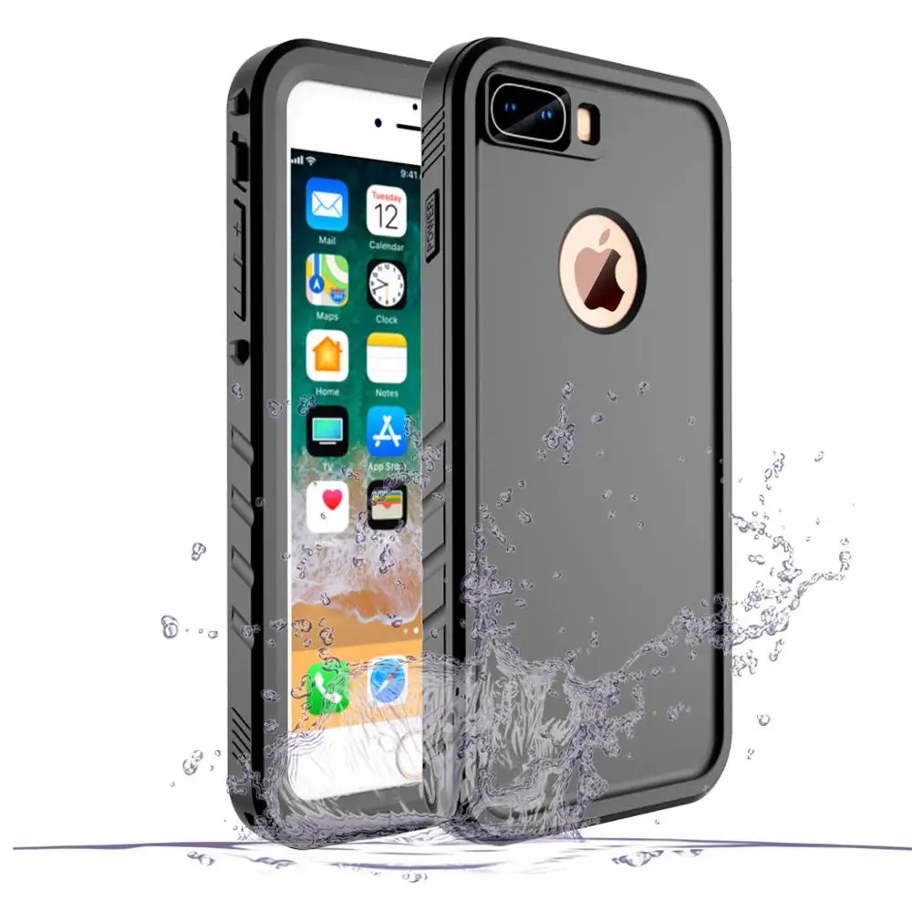 Водонепроницаемый чехол LINGYOU для iPhone 12 11 Pro Max X XR XS 360 градусов полная защита