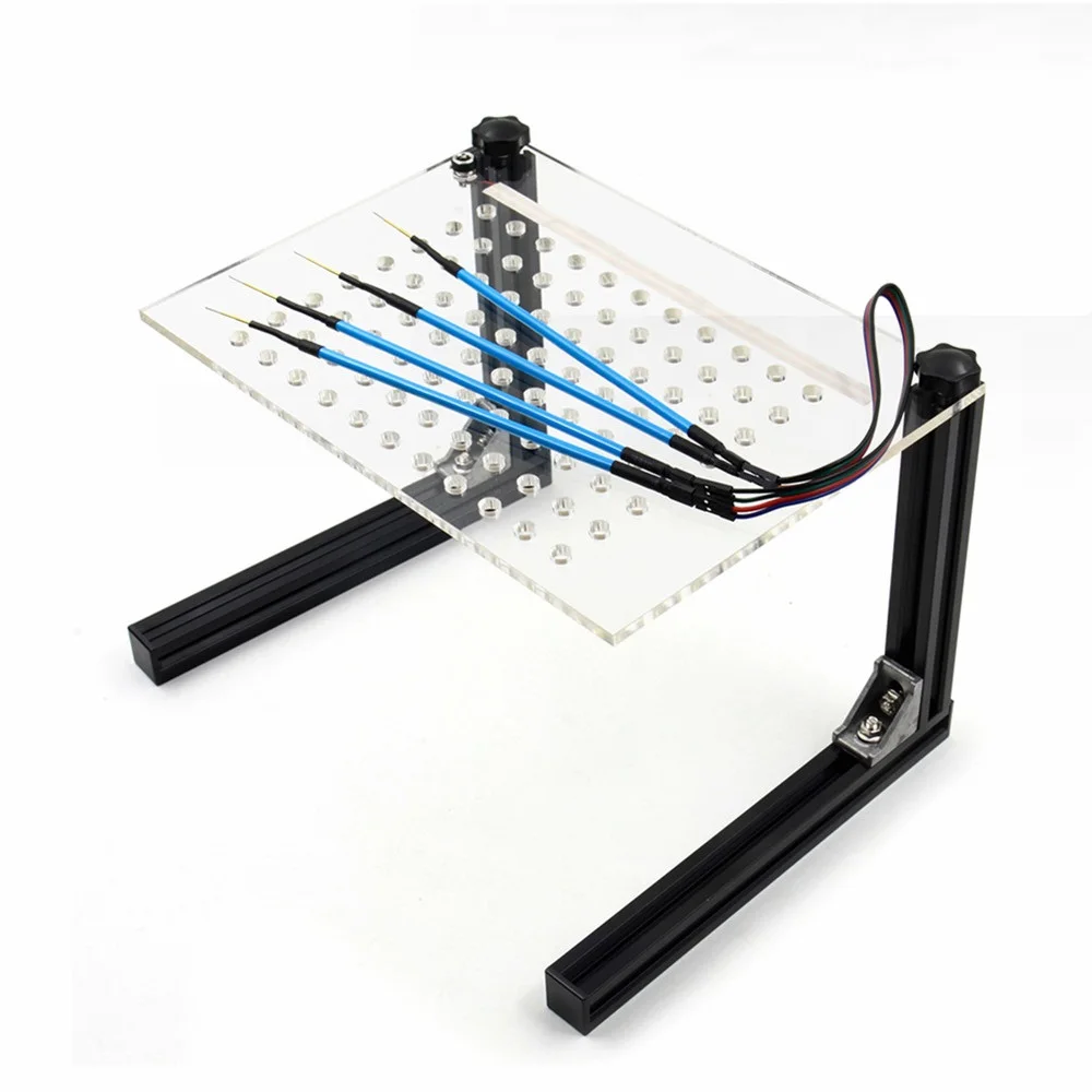 4 зонд ручки светодиодный рамка фонового режима отладки с сеткой для FGTECH BDM100 K TAG ECU