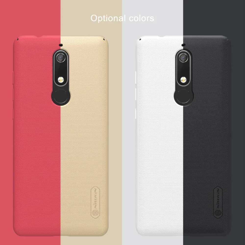 Матовый чехол NILLKIN для Nokia 5,1 из жесткого поликарбоната, пластиковый матовый чехол на заднюю панель, чехол для телефона s для Nokia 5,1 в подарок