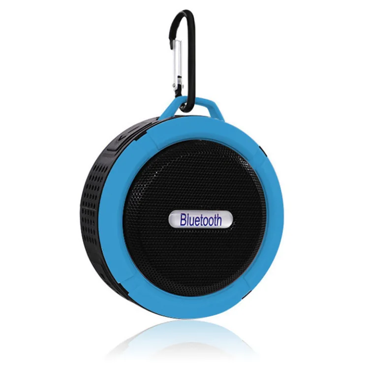 Синий Портативный динамик беспроводной Bluetooth динамик s Саундбар Спорт на открытом воздухе водонепроницаемый Поддержка TF карты FM радио Aux вход - Цвет: Синий