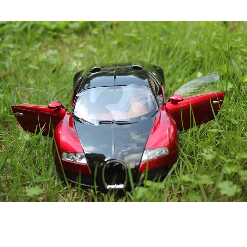 Red Высокое качество Ультра реалистичные Bugatti модель автомобиля Bluetooth колонки FM радио USB TF карты музыкальный плеер малыш подарки игрушки Soundbox - Цвет: Red
