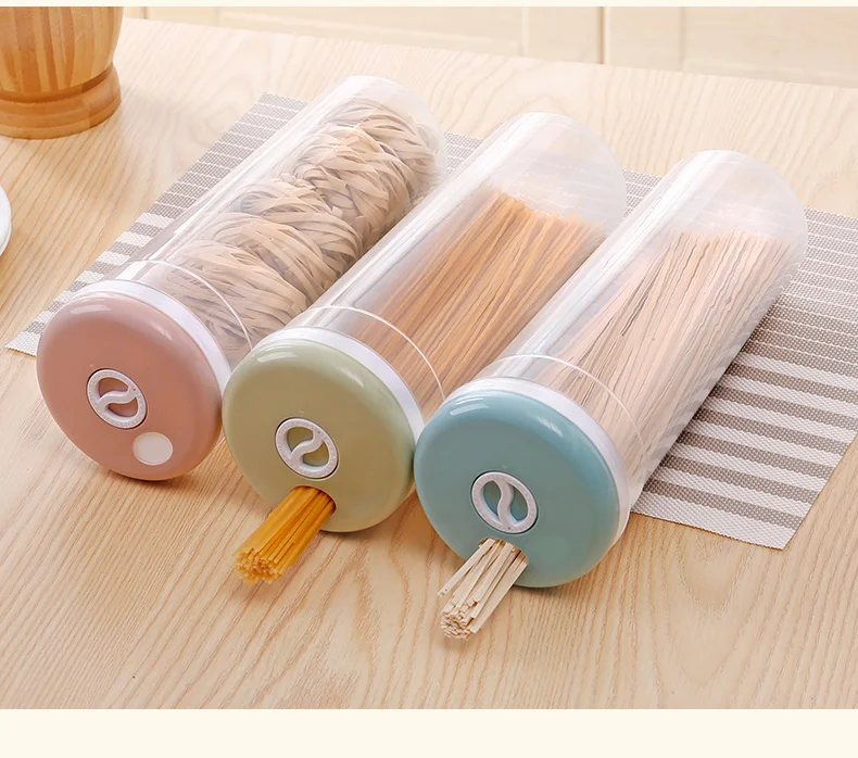Household transparent food storage tanks grain storage box fresh storage sealed cans kitchen noodles box WF619914