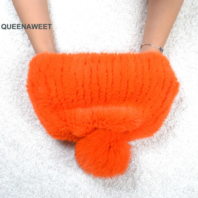 Women fur hat for winter headgear 2019 brand new fashion warm beanies cap fashion Russia Women causa winter