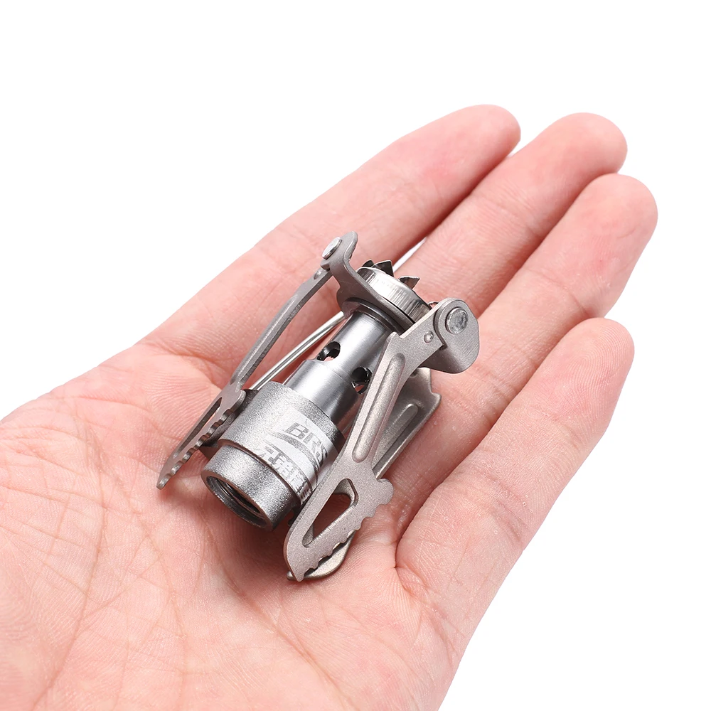 BRS-3000T супер Ультралегкая легкая большая мощность 2700 Вт цельная газовая плита из титанового сплава для кемпинга