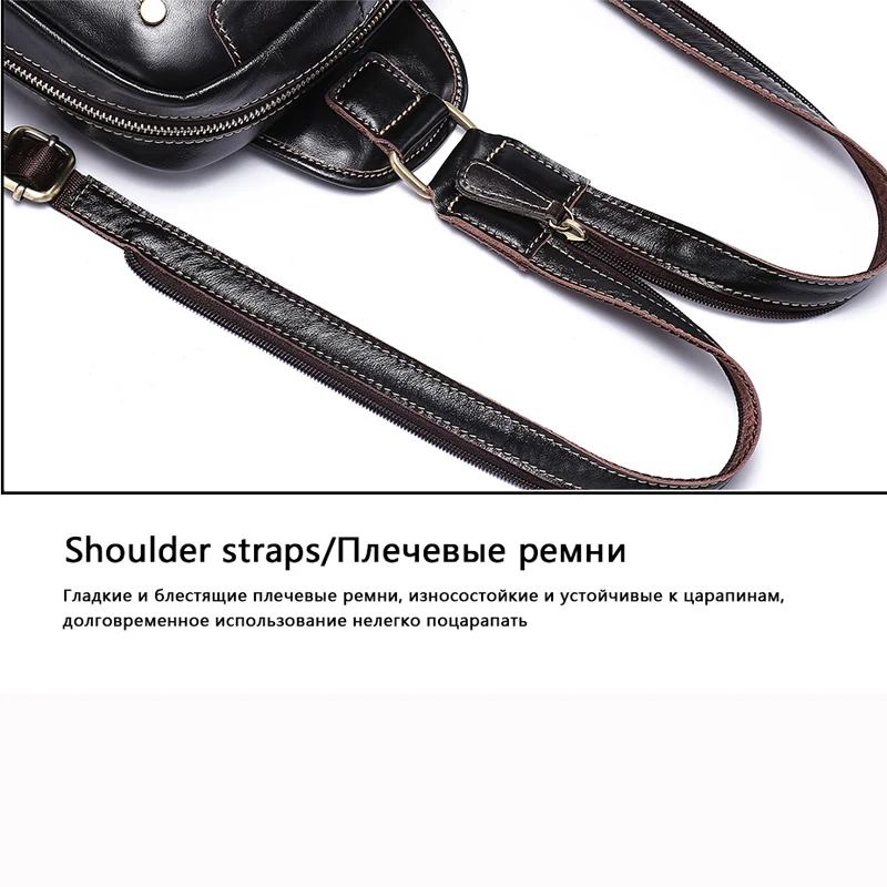 Многофункциональный кожаный рюкзак MVA для школы мужские рюкзаки из натуральной