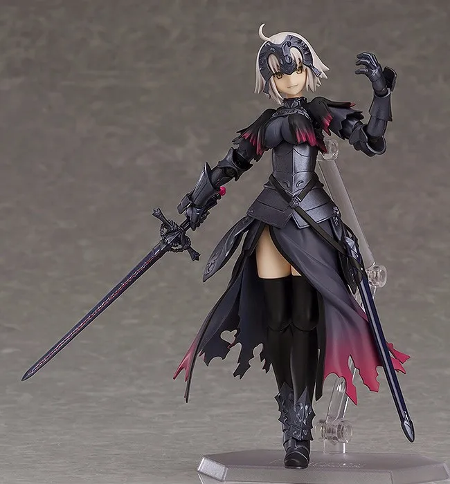 Аниме Fate Grand Order Мститель Жанна д 'Арк альтер линейка Figma 390 ПВХ фигурка Коллекция Модель Детские игрушки кукла 15 см