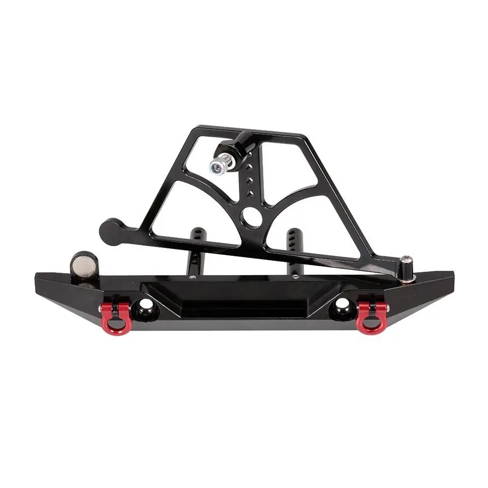 Металлический задний бампер 1/10 Rc с запасной рейкой для шин обновленные детали RC