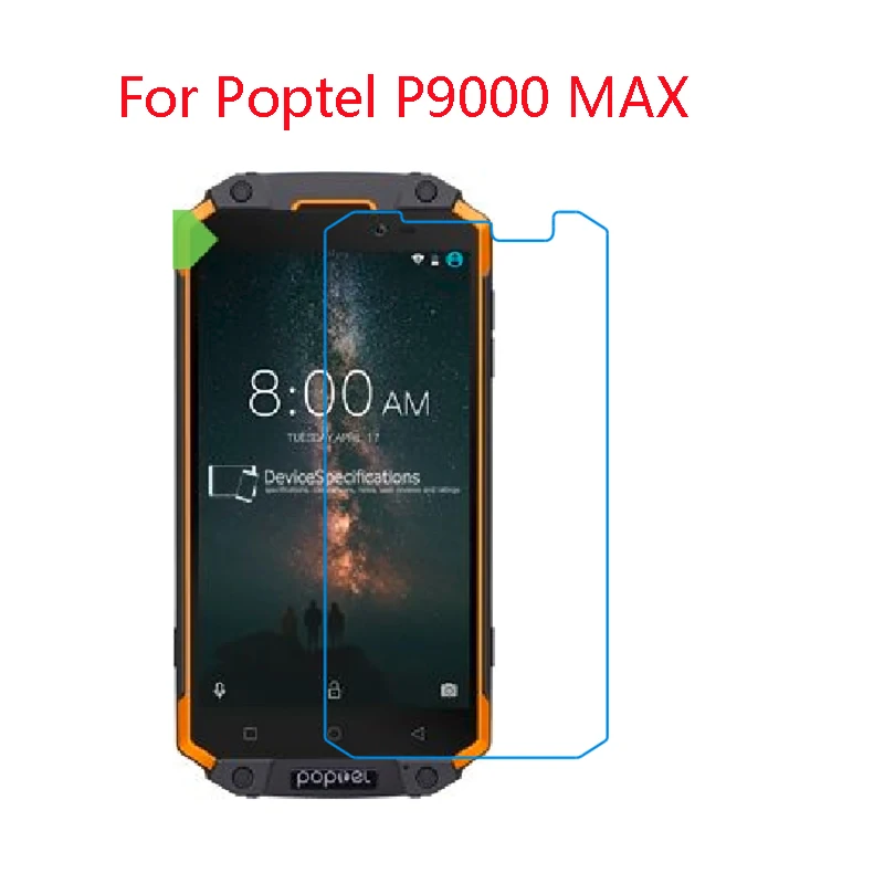 For Poptel P9000MAX 3-Pack) 9H гибкий стеклянный протектор экрана для Poptel P60, для P8 протектор экрана для Poptel P10 9000MAX - Цвет: For Poptel P9000MAX