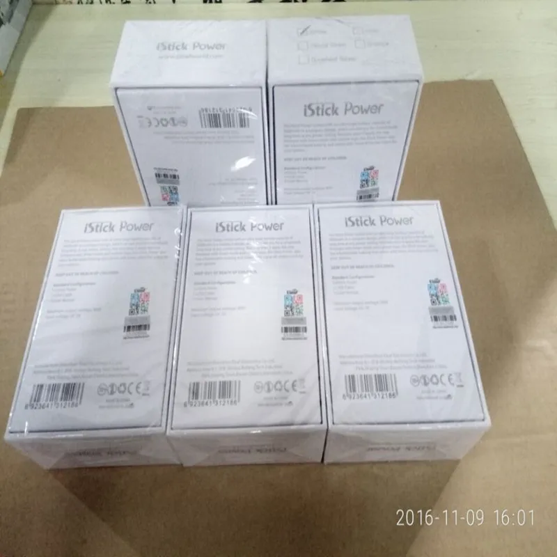 Eleaf istick Мощность 80 Вт TC mod 5000 мАч встроенный Батарея электронная сигарета Пико
