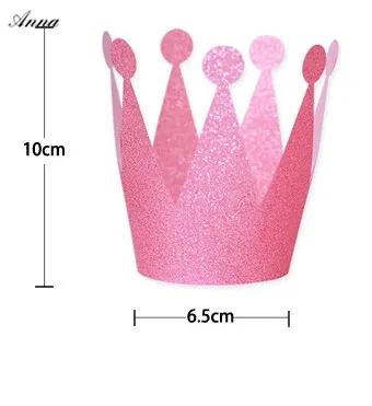 6 шт./лот Кепка в виде короны для взрослых и детей товары вечерние шапка вечеринки