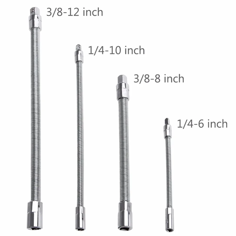 OOTDTY 1 шт. 6/8/10 &quot3/8&quot 1/4 &quotшестигранный гибкий шланг отвертка удлинитель бит