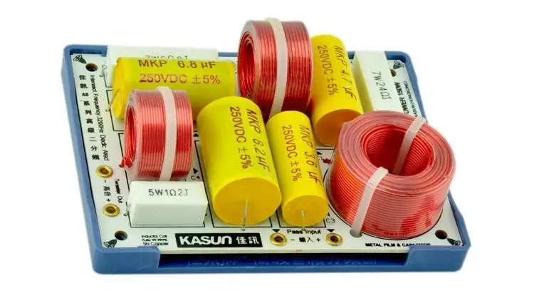 Kasun AS-23C Высокое Качество Hifi Аудио Спикер 2Way Делитель Частоты/Кроссовер