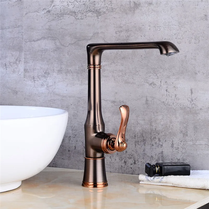 2019 смеситель для кухни Классический Латунный раковины Смеситель холодной и