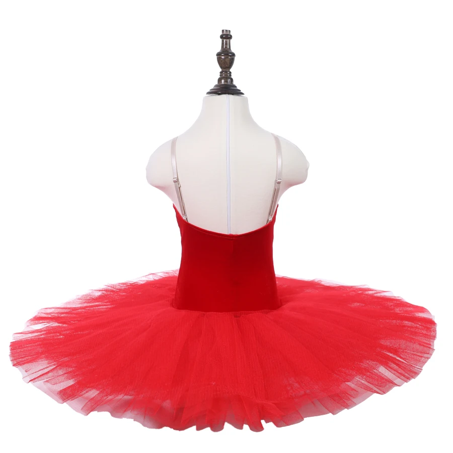 Girls Orange Professional Ballet Tutu Apperal The Nutcracker Performance Competition Dance Costumes Kids Skirt | Тематическая
