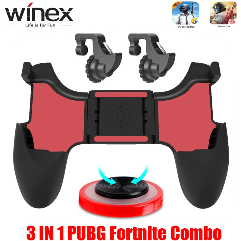 Winex для PUBG игровой контроллер мобильный триггер Android iphone геймпад Кнопка прицела