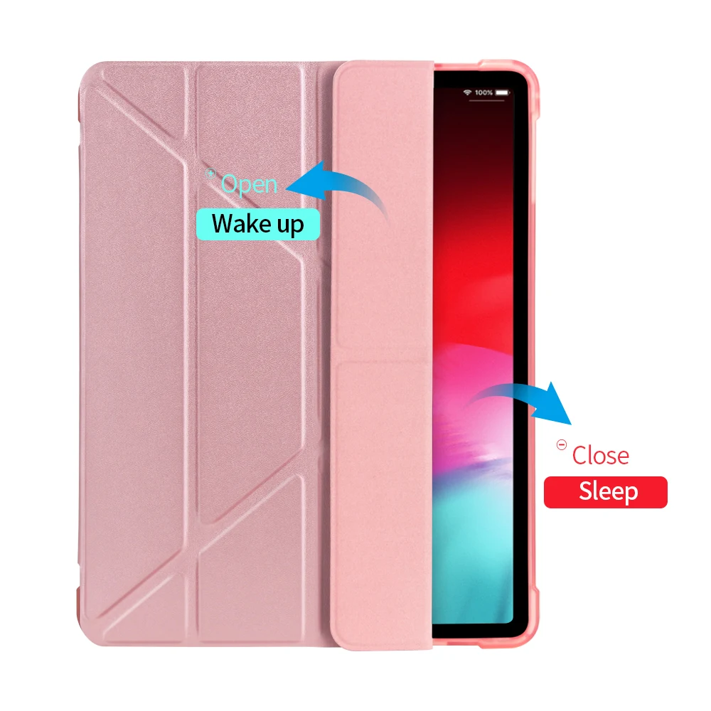 Чехол DOWSWIN для iPad Pro 11 умный кожаный чехол многоразовый 2018 с карандашом новый