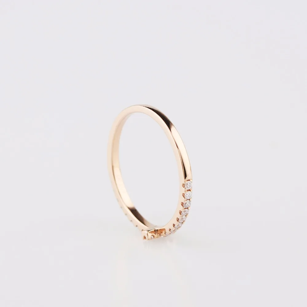 Женское Обручальное Кольцо LASAMERO винтажное Золотое кольцо круглой формы в стиле