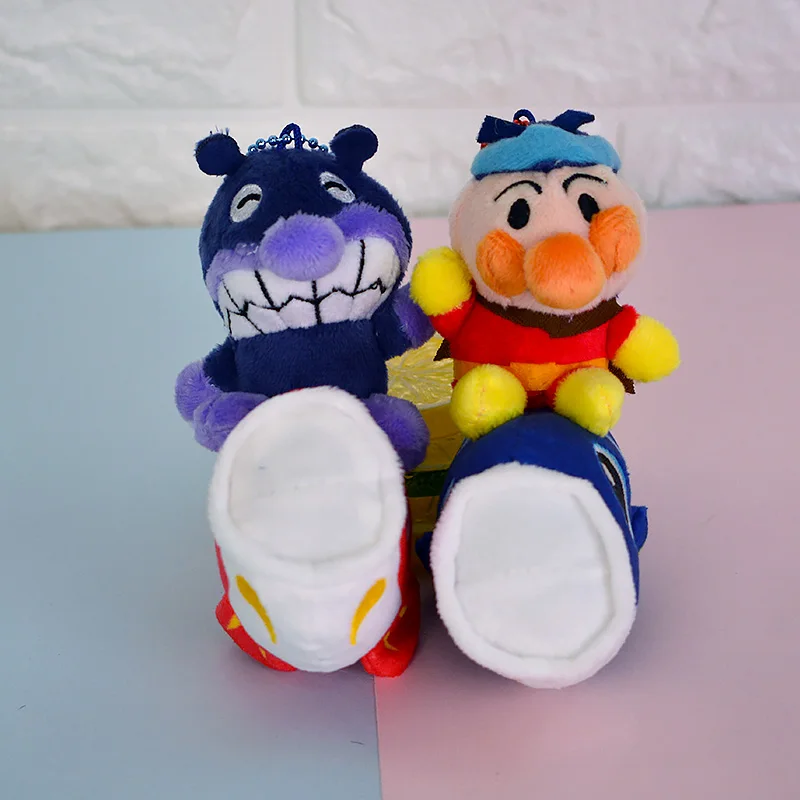 IVYYE 1 шт. Anpanman Baikinman рыба Мультяшные плюшевые куклы брелок пушистый кукольный