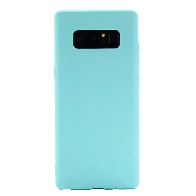 20 шт./лот бесплатная доставка матовый мягкий чехол из ТПУ для Samsung Galaxy Note 8|case for