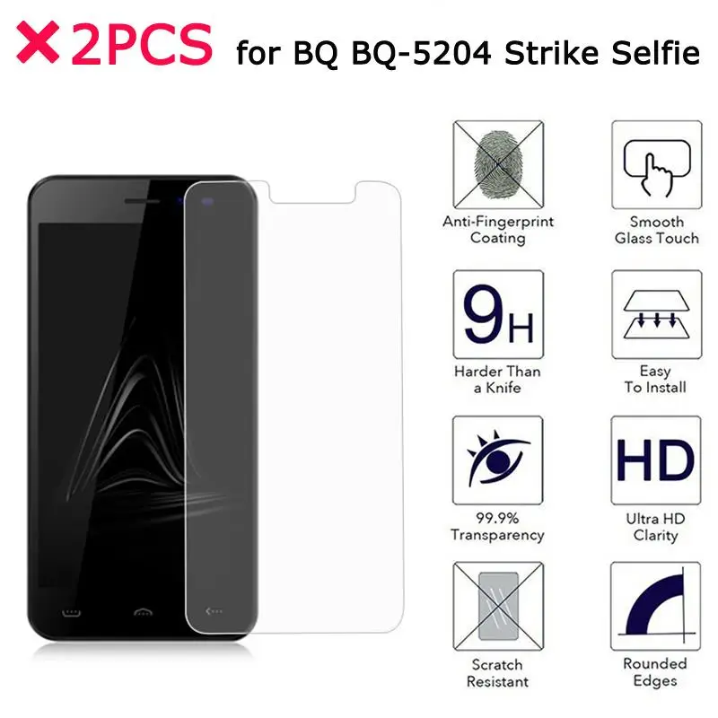 For BQ BQ-5204 Strike Selfie Film Tempered Glass 5000G Velvet / 5300G View 6200L Aurora Screen Protector | Мобильные телефоны и