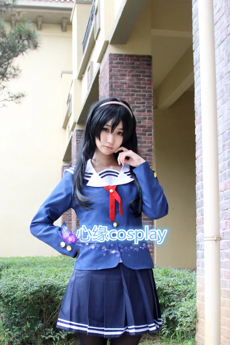 Японская школьная форма из аниме Saenai Heroine no Sodatekata косплей эрири Спенсер Савамура