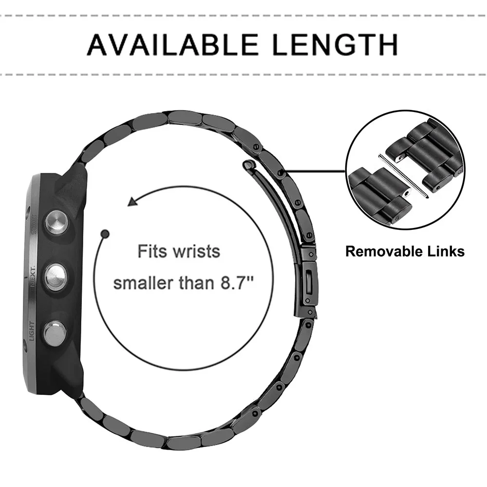 TRUMiRR ремешок из нержавеющей стали для Suunto 9/Ambit 3 вертикальный/Спартанский спортивный наручный HR часы ремешок быстросъемный Ремешок Браслет