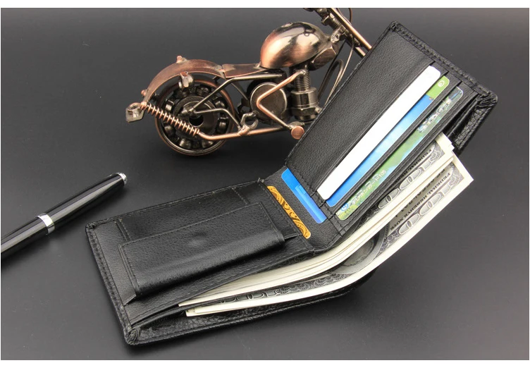 Дизайн, мужские кошельки, мужской кошелек Carteira Masculina, маленький мужской кошелек с карманом для монет, черные короткие сумки для денег