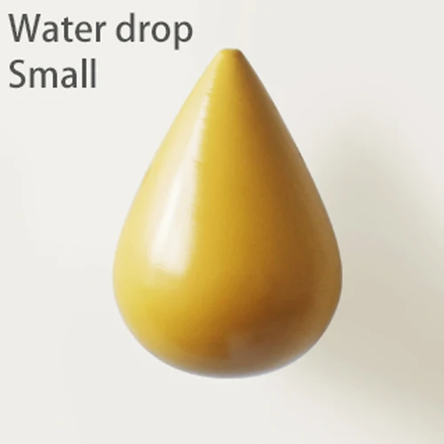 Small Yellow Крючки для одежды из натурального дерева, настенные украшения для дома, украшение для шляп, сумок, полотенец, сумок, вешалок для шарфов на стену - Цвет: Small Yellow