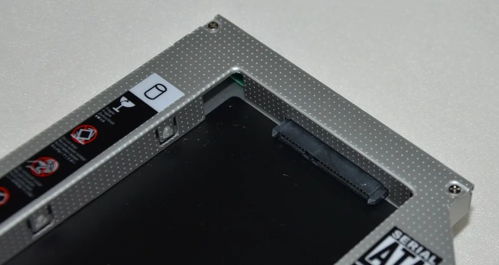 Универсальный интерфейс SATA 3 III 2nd жесткий диск SSD для оптического устройства Caddy