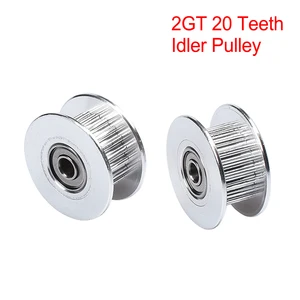 Детали для 3D-принтера 2GT, 20 зубьев, синхронный шкив для колеса GT2, шкив для зубчатого ремня Teeh, отверстие 3 мм, 5 мм, шкив для ремня ГРМ GT2