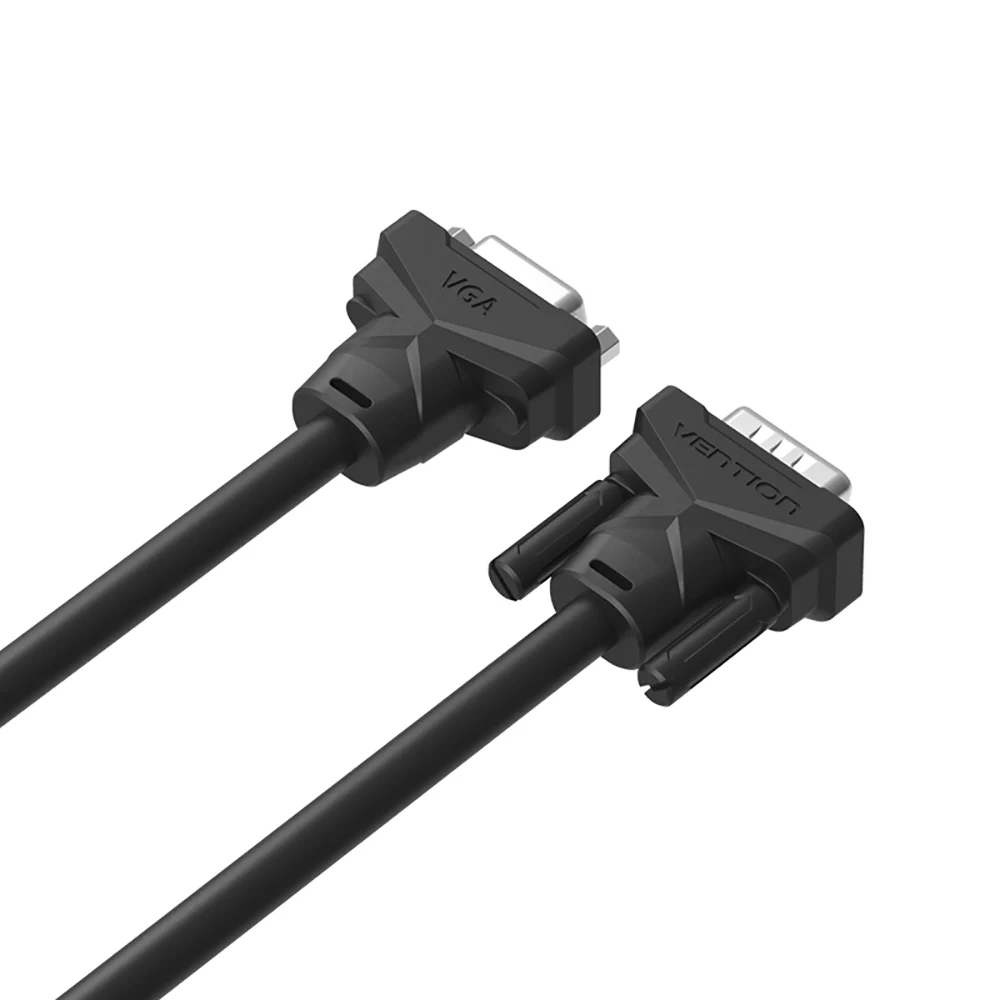 Vention Удлинительный VGA к кабель позолоченный 2 м 3 высокий Премиум черный Кабо папа