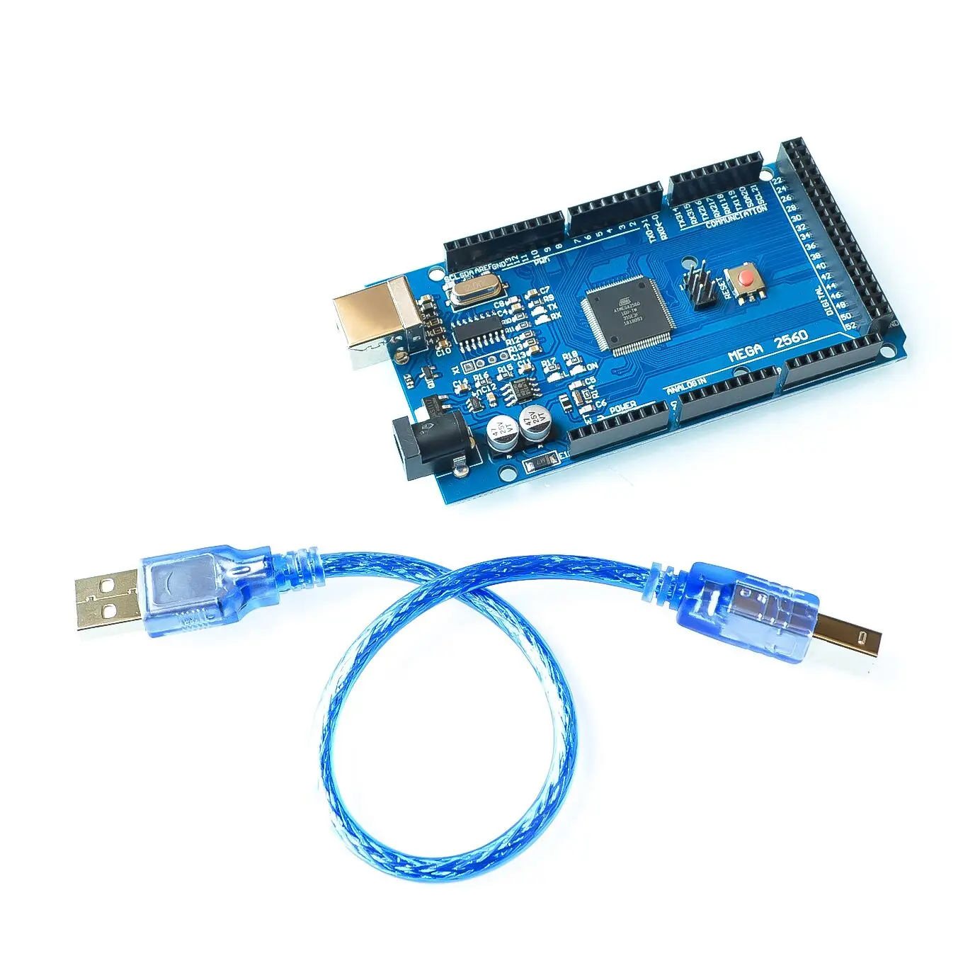 И лучшие цены! МЕГА 2560 R3! ATmega2560 AVR USB плата+ Бесплатный USB кабель(ATMEGA2560/CH340) 2560