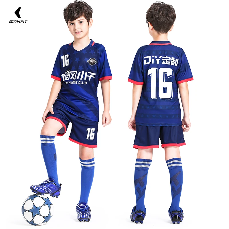 Детская Футбольная Футболка на заказ,, Франция, Camisetas Futbol, Футбольная форма, Джерси, полиэстер, тренировочная спортивная одежда, дышащая