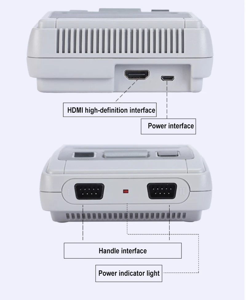 ТВ приставка Super Mini HDMI Family TV 8 битная видеоигра SNES ретро классическая консоль с hdmi