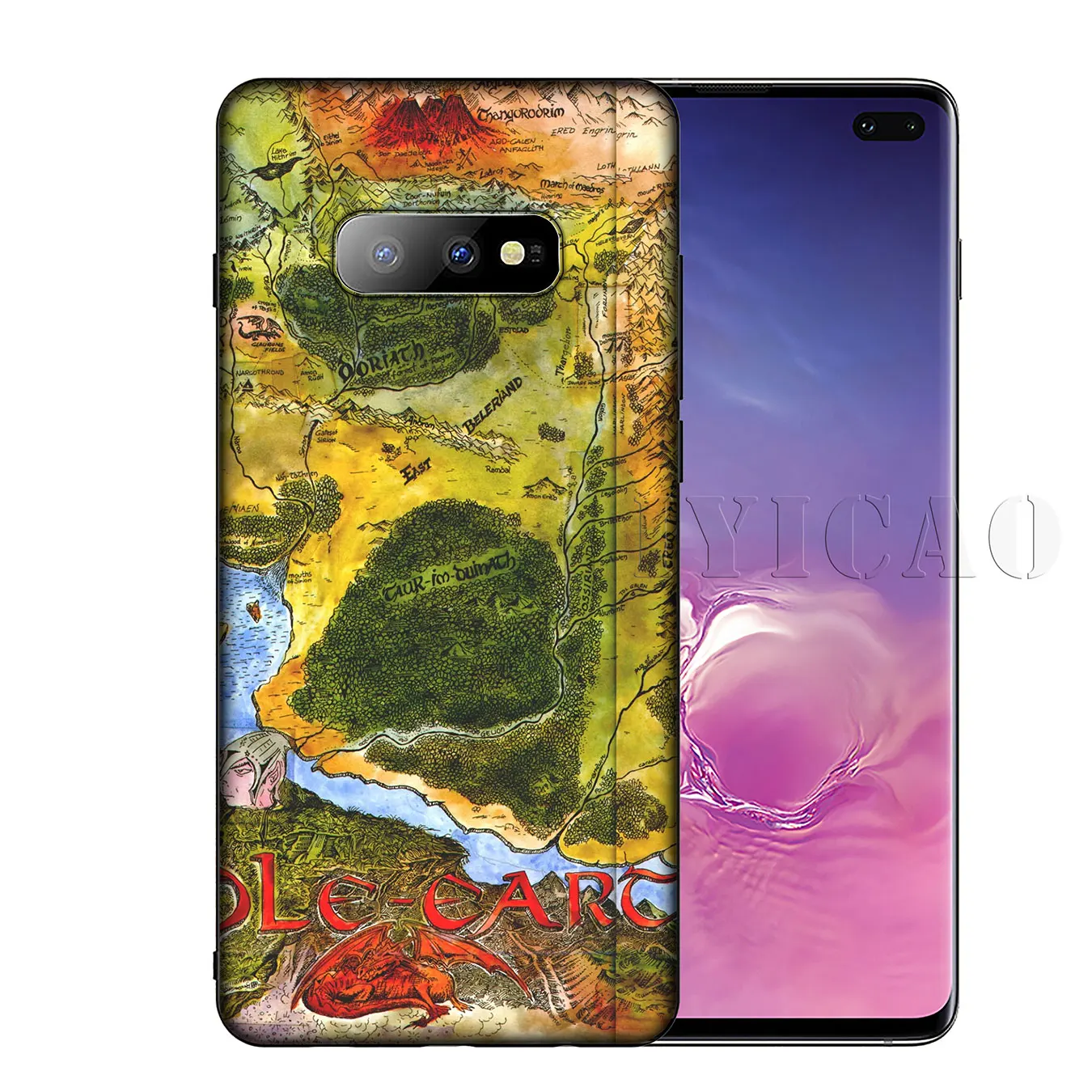 IYICAO The Lord of Rings Hobbit Soft Silicone Phone Case for Samsung Galaxy S20 Ultra S10 Lite S9 S8 Plus S6 S7 Edge S10e Cover |