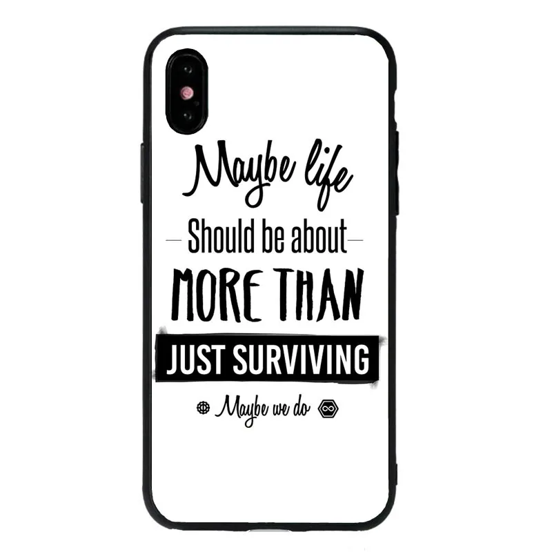 TPU 100 Чехол для ТВ шоу, силиконовый чехол из ТПУ для iPhone 5 5S 6 6S Plus 7 8 X XS Max XR - Цвет: TPU