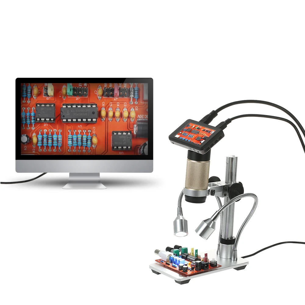 300X HDMI 3.0MP цифровой USB микроскоп 1080 P электронный паяльный микроскоп объектив видеокамеры для обслуживания мобильных телефонов