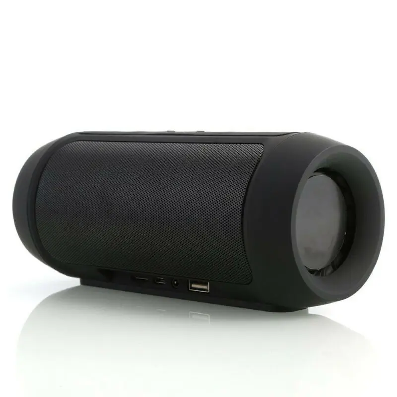 Portable Stereo Wireless Bluetooth Speaker Waterproof Fabric Power Bank Bass Splashproof Music Speakers Sound Box Audio Boom