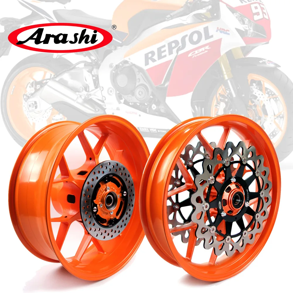 Обод переднего и заднего колеса для HONDA CBR1000RR 2008 2016 тормозные диски Arashi Respol CBR1000 CBR