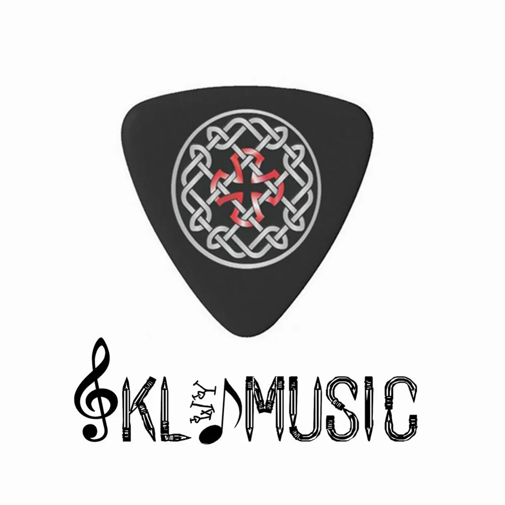 Гарантированная Лучшая цена на треугольные гитарные медиаторы Celluloid Shell|pick for