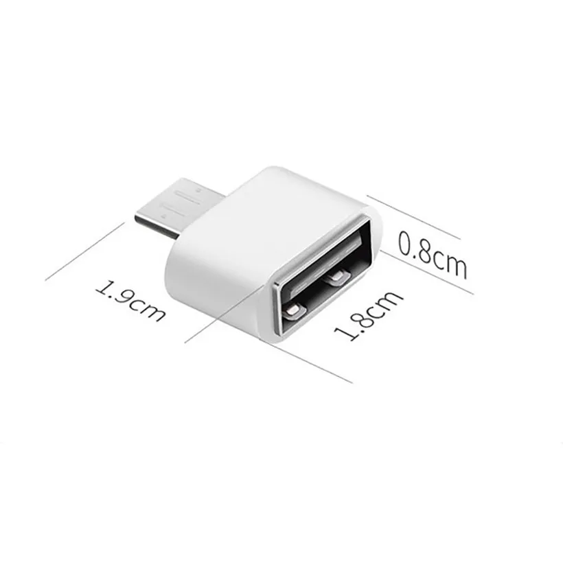 Улучшенный 2018 Новый адаптер кабель Micro USB 2 0 Женский к 3 1 Тип C Мужской конвертер OTG