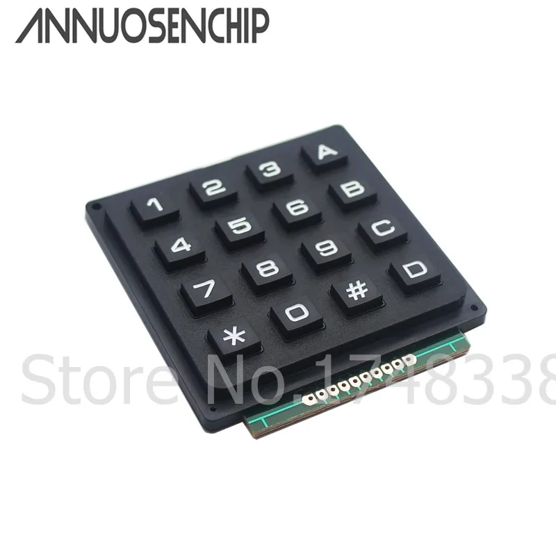 Матричный модуль клавиатуры 4x4 используется ключ PIC AVR Stamp Sml 4*4 пластиковый