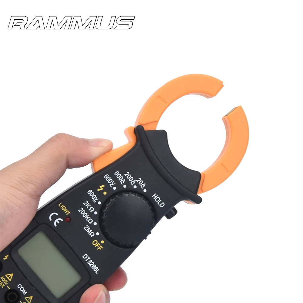 DT-3266L цифровой Ампер клещи мультиметр токовые Вольтметр Амперметр 600A Ом ток