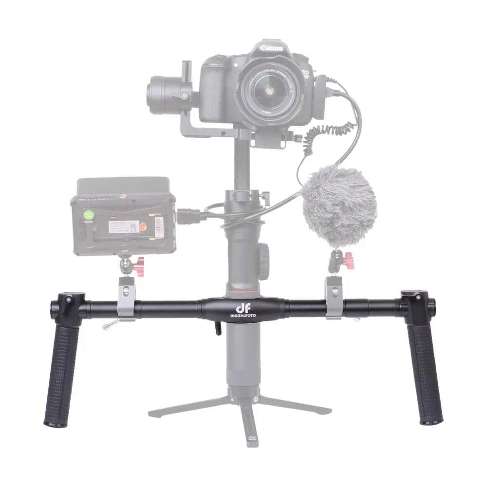 ADH02 Ручной Стабилизатор ручка двойной ручной Verlengde Handvat houder для Zhiyun Crane 2 Kraan V2 Plus M 3