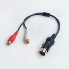 Biurlink автомобильный стерео RCA входной кабель RCA адаптер для Kenwood стерео 13Pin порт