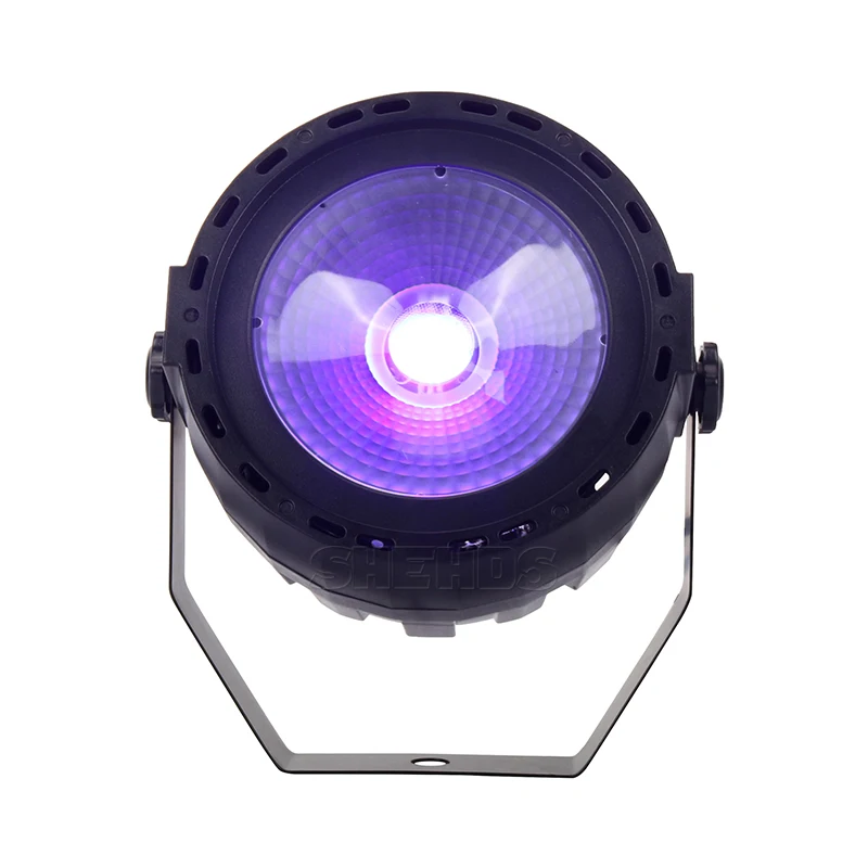 Светодиодный Par COB 30 Вт фиолетовый DMX512 сценический эффект Освещение хорошо для DJ диско для домашней вечеринки на день рождения ночной клуб и свадебное украшение